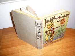 Jack Pumpkinhead of Oz. 1st edition with 12 color plates (c.1929). Sold 4/28/12 - $130.0000