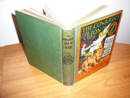 Cowardly Lion of Oz. 1st edition, 12 color plates (c.1923) - $160.0000
