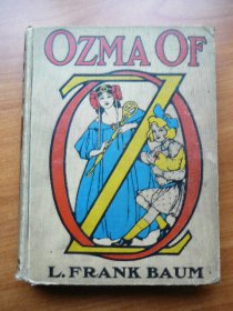 Ozma of Oz, 1-edition, 4th state (c.1907). Sold 11/24/15 - $400.0000