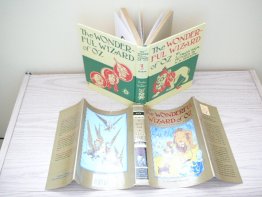 The Wonderful Wizard of Oz, replica of 1899 edition, 24 color plates  with gold tinted edges in dust jacket. - $75.0000
