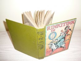 Rinkitink in Oz. Later edition with 12 color plates. Sold 3/27/2013 - $160.0000