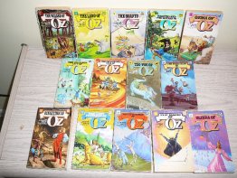 Del Rey set of 14  Frank Baum Oz books from late 1980s. Sold 3/3/2013 - $90.0000