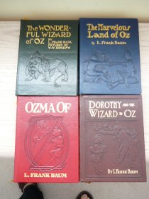 Set of 4 Frank Baum Oz leather books with color plates by Easton Press. Sold 4/5/14 - $450.0000