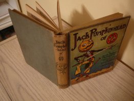 Jack Pumpkinhead of Oz. 1st edition with 12 color plates (c.1929).  - $170.0000