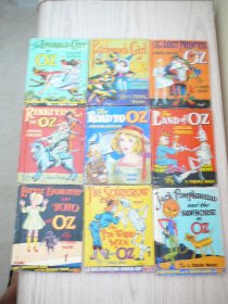 Set of 9 Rand McNally Junior editions series OZ books from late 1939. Sold 2/14/14 - $250.0000