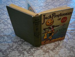 Jack Pumpkinhead of Oz. 1st edition with 12 color plates (c.1929). Sold 01/12/14 - $250.0000