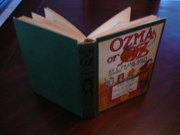 Ozma of Oz, 1924-1935 edition with color illustrations (c.1907). Sold 6/18/14 - $170.0000