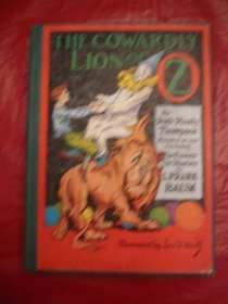 Cowardly Lion of Oz. 1st edition, 12 color plates  (c.1923)