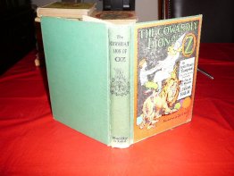 Cowardly Lion of Oz. 1st edition,1st state 12 color plates (c.1923) - $125.0000