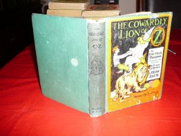 Cowardly Lion of Oz. 1st edition,1st state 12 color plates (c.1923).SOld 9/1/2018