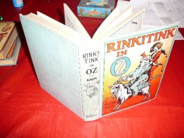 Rinkitink in Oz. 1st edition, 1st state. ~ 1916. Sold 11/18/17