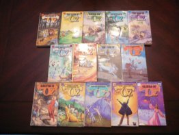 Del Rey set of 14  Frank Baum Oz books from late 1980s. sold 7/14/2014 - $160.0000
