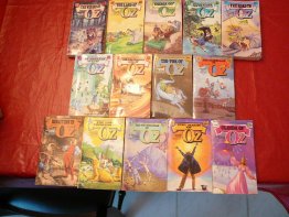 Del Rey set of 14  Frank Baum Oz books from late 1980s.  Sold 12/23/2014 - $130.0000