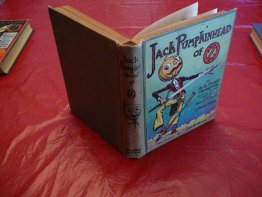 Jack Pumpkinhead of Oz. 1st edition with 12 color plates (c.1929).  Sold 6/7/2016 - $275.0000