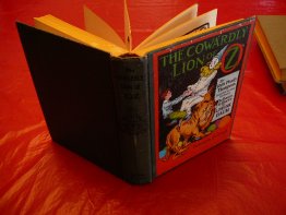 Cowardly Lion of Oz. 1st edition,1st state 12 color plates (c.1923) Sold 11/28/2014