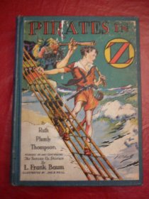 Pirates in Oz. 1st edition with 12 color plates in 1st edition (c.1931) . Sold 12/11/17