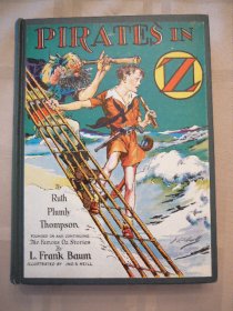 Pirates in Oz. 1st edition with 7 color plates in 1st edition (c.1931). Sold 12/5/2014