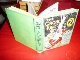 Gnome King of Oz. 1st edition, 12 color plates (c.1927) .Sold 1/26/2015