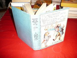 Dorothy and the Wizard in Oz. 1st edition, 2nd state. ~ 1908.  Sold 10/27/17