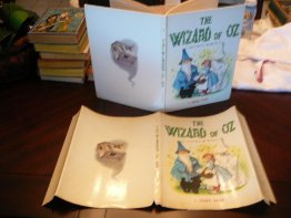 The Wizard of OZ. Illustrated by Maraja. Large hardcover with dj. c1957.  - $120.0000