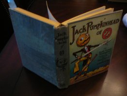 Jack Pumpkinhead of Oz. 1st edition with 12 color plates (c.1929).  - $100.0000