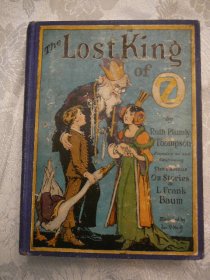 Lost King of Oz. 1st edition, 1st print with 12 color plates  (c.1925). Sold 4/26/17