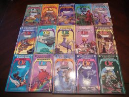 Del Ray set of 15  Ruth Thompsons Oz books from late 1985.  - $275.0000