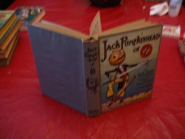 Jack Pumpkinhead of Oz. 1st edition with 12 color plates (c.1929).