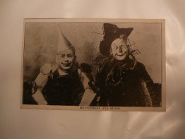 4 Wizard of Oz postcards from 1903 musical