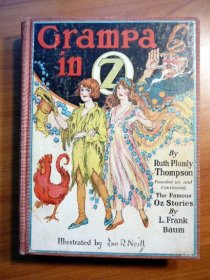 Grampa in Oz. First edition, 1st state with 12 color plates (c.1924). Sold 12/25/2010 - $160.0000