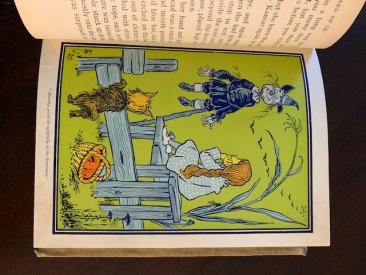 Wonderful Wizard of Oz  Geo M. Hill, 1st edition, 1st state "B" Binding