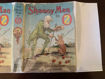 The Shaggy Man of Oz.  1st edition  in 1st edition dust jacket (c.1949)