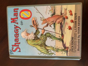 The Shaggy Man of Oz.  1st edition  in 1st edition dust jacket (c.1949)