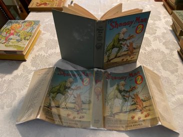 The Shaggy Man of Oz. 1st edition in 1st edition dust jacket (c.1949)