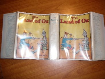 Wizard of Oz > Original Oz djs > Original dust jacket for Land of Oz book -  $49.9900 - Wizard of Oz books