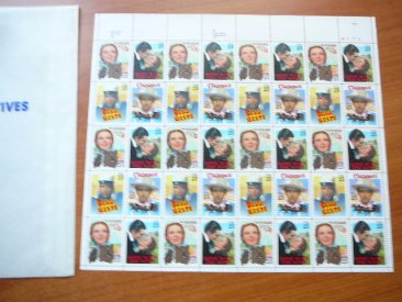 40 postage Stamps Issued Honoring these Classic Films of 1939.  - $200.0000