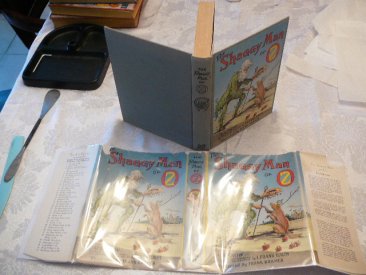 The Shaggy Man of Oz. 1st edition in 1st edition dust jacket (c.1949).Sold 11/18/2015 - $300.0000