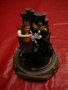 Wizard Of Oz  The Franklin Mint musical sculpture 5 inches high. Melting Witch. Hand painted porcelain scene. ( c.1997)  - $75.0000